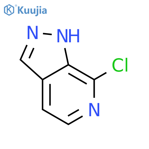 7-CHLORO-1H-PYRAZOLO[3,4-C]PYRIDINE structure