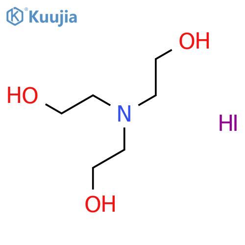 Ethanol,2,2',2''-nitrilotris-, hydriodide (9CI) structure