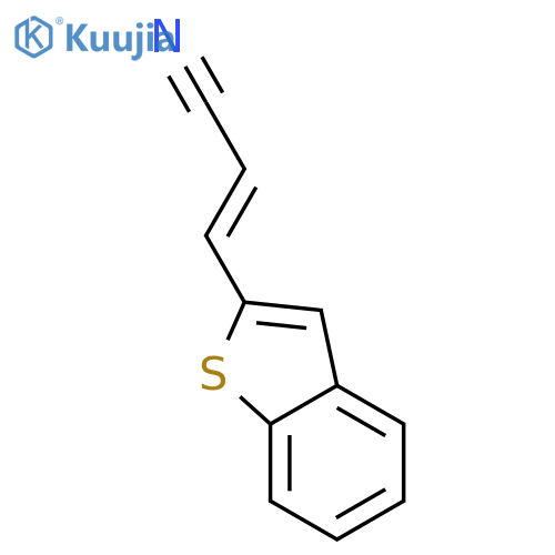 2-Propenenitrile, 3-benzo[b]thien-2-yl-, (2E)- structure