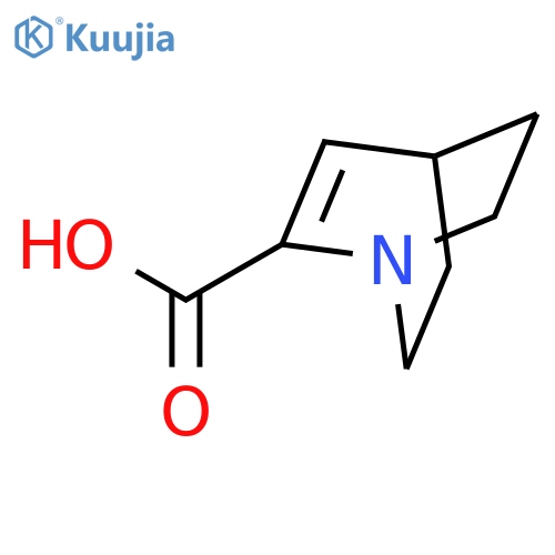 1-Azabicyclo[2.2.2]oct-2-ene-2-carboxylicacid(9CI) structure