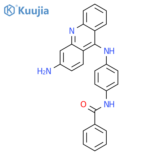 Benzamide,N-[4-[(3-amino-9-acridinyl)amino]phenyl]- structure
