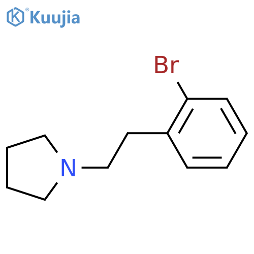 2-(2-Bromophenyl)-1-(pyrrolidin-1-yl)ethanone structure