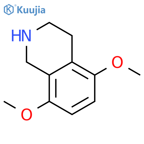 5,8-Dimethoxy-1,2,3,4-tetrahydroisoquinoline structure