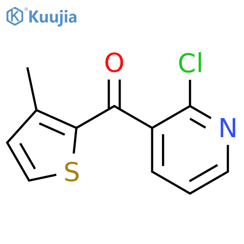 2-Chloro-3-(3-Methyl-2-Thenoyl)Pyridine structure