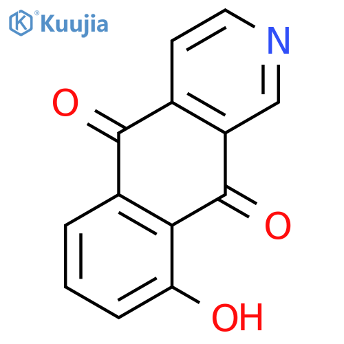 9-Hydroxybenzo[g]isoquinoline-5,10-dione structure