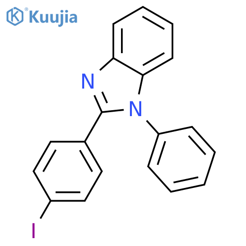 2-(4-Iodophenyl)-1-phenylbenzimidazole structure