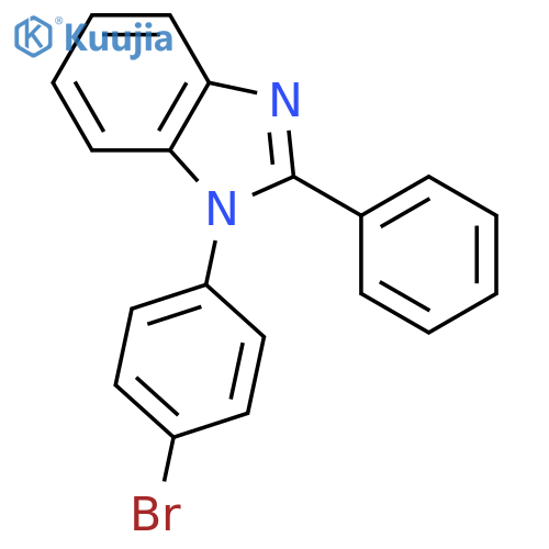 1-(4-Bromophenyl)-2-phenyl-1H-benzodimidazole structure