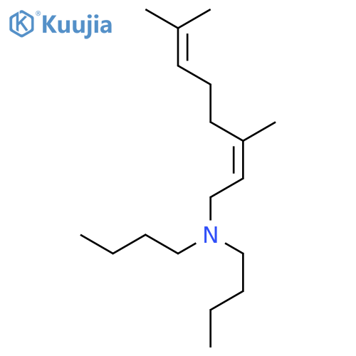 2,6-OCTADIEN-1-AMINE, N,N-DIBUTYL-3,7-DIMETHYL-, (Z)- structure