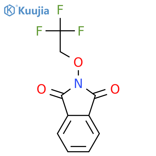 1H-Isoindole-1,3(2H)-dione, 2-(2,2,2-trifluoroethoxy)- structure