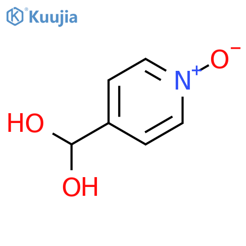 METHANEDIOL, (1-OXIDO-4-PYRIDINYL)- structure
