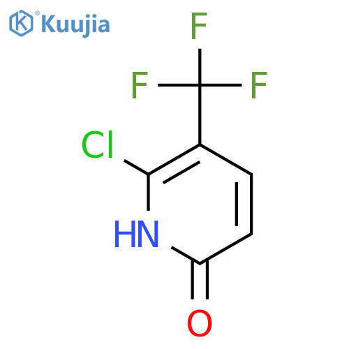 6-Chloro-5-trifluoromethyl-pyridin-2-ol structure