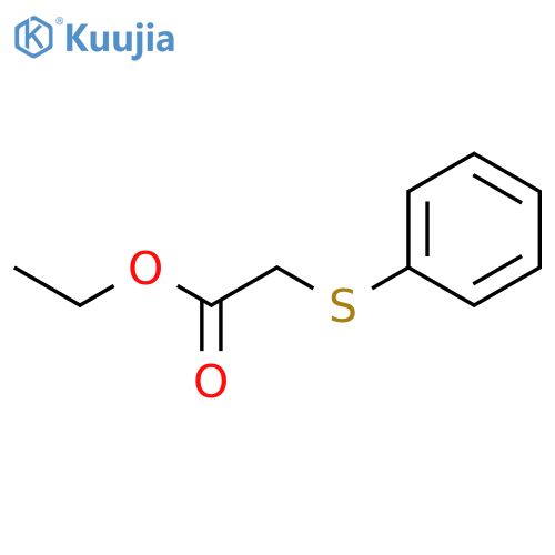 Ethyl (phenylthio)acetate structure