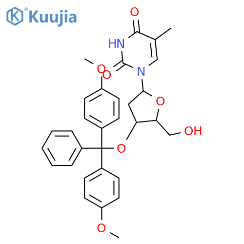 3'-O-DMT-thymidine structure
