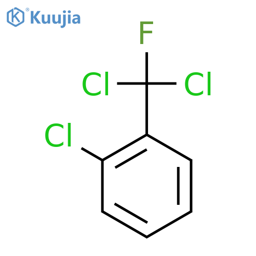 1-chloro-2-[dichloro(fluoro)methyl]benzene structure