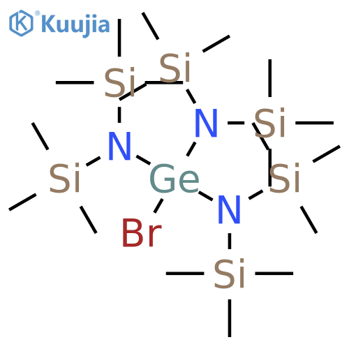 GERMANETRIAMINE, 1-BROMO-N,N,N',N',N'',N''-HEXAKIS(TRIMETHYLSILYL)- structure