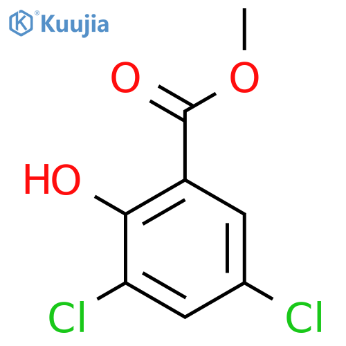 methyl 3,5-dichloro-2-hydroxybenzoate structure