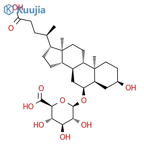 Hyodeoxycholate-6-O-glucuronide structure