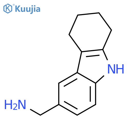 (2,3,4,9-tetrahydro-1{H}-carbazol-6-ylmethyl)amine structure