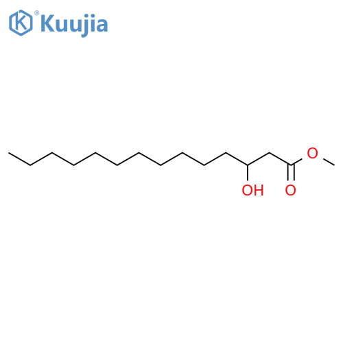 (R)-3-Hydroxy Myristic Acid Methyl Ester structure