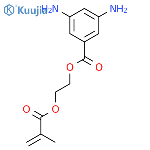 2-(Methacryloyloxy)ethyl 3,5-diaminobenzoate structure