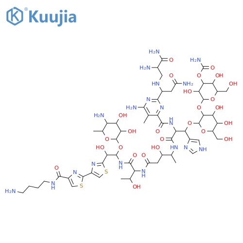 2-({2-[2-{[(6-amino-2-{3-amino-1-[(2,3-diamino-3-oxopropyl)amino]-3-oxopropyl}-5-methylpyrimidin-4-yl)carbonyl]amino}-3-{[5-({1-[(2-{4-[(4-aminobutyl)carbamoyl]-2,4'-bi-1,3-thiazol-2'-yl}-1-[(5-amino-3,4-dihydroxy-6-methyltetrahydro-2H-pyran-2-yl)oxy]-2-h structure