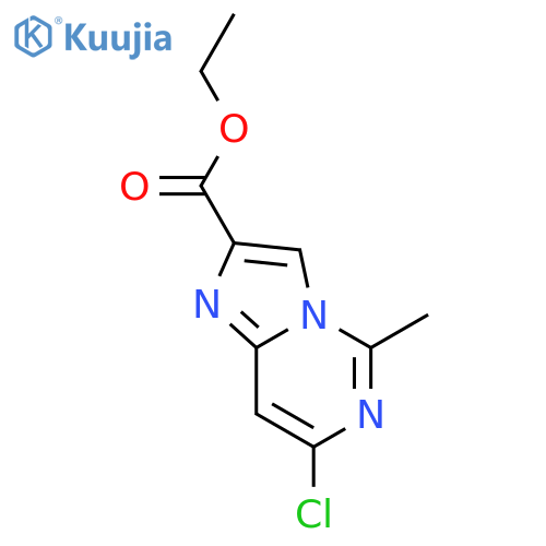 Imidazo[1,2-c]pyrimidine-2-carboxylic acid, 7-chloro-5-methyl-, ethylester structure