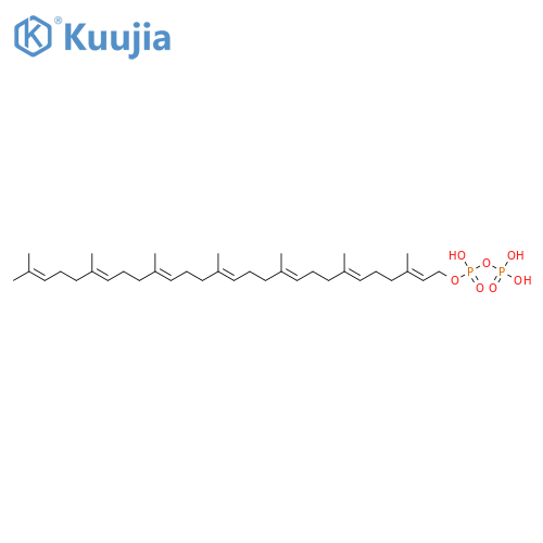 All-trans-heptaprenyl diphosphate structure