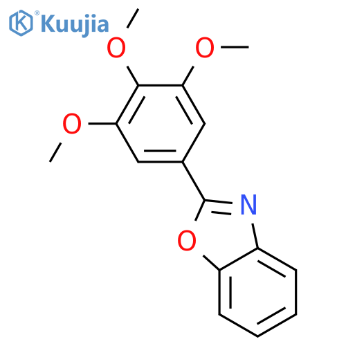 Benzoxazole, 2-(3,4,5-trimethoxyphenyl)- structure