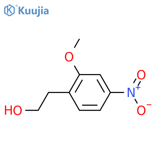 2-(2-methoxy-4-nitrophenyl)ethan-1-ol structure