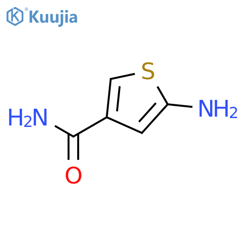 3-Thiophenecarboxamide,5-amino- structure
