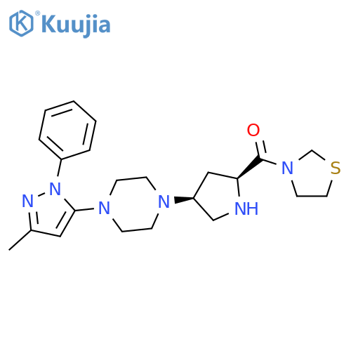 Teneligliptin structure