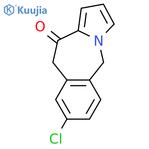 11H-PYRROLO[1,2-B][2]BENZAZEPIN-11-ONE, 8-CHLORO-5,10-DIHYDRO- structure