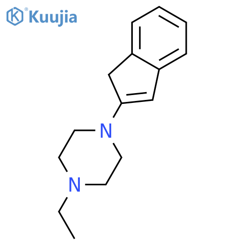 Piperazine, 1-ethyl-4-(1H-inden-2-yl)- (9CI) structure