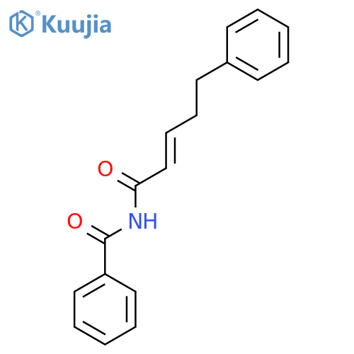 BENZAMIDE, N-[(2E)-1-OXO-5-PHENYL-2-PENTENYL]- structure