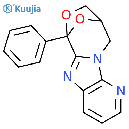 6-phenyl-9,10-dihydro-6H,8H-6,9-epoxypyrido[3',2':4,5]imidazo[2,1-c][1,4]oxazepine structure