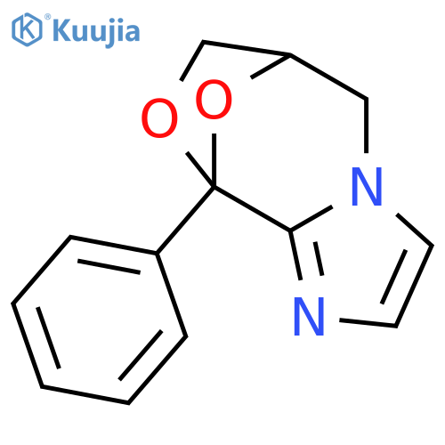 6,9-Epoxy-5H,9H-imidazo[2,1-c][1,4]oxazepine,6,7-dihydro-9-phenyl- structure