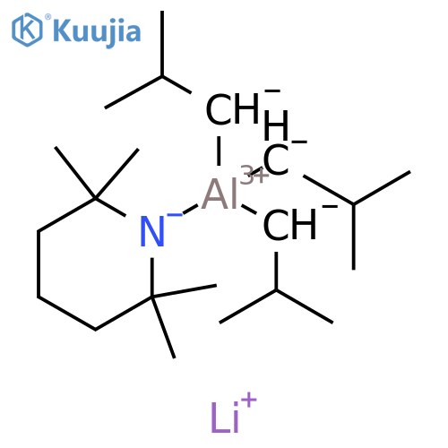 Lithium triisobutyl(2,2,6,6 tetramethylpiperdino)aluminate solution structure