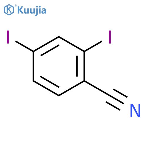 2,4-diiodobenzonitrile structure