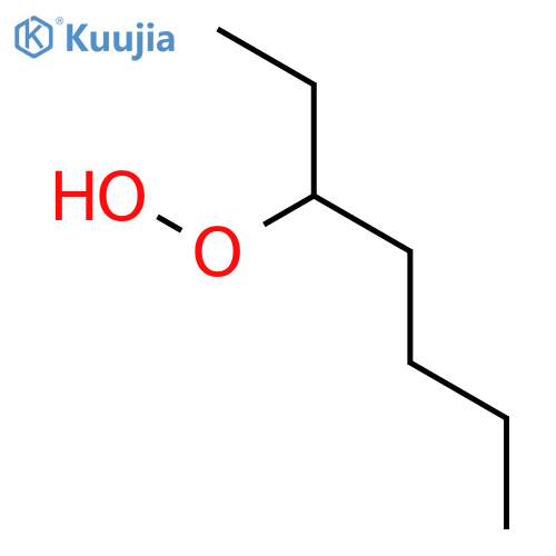 Hydroperoxide,1-ethylpentyl structure