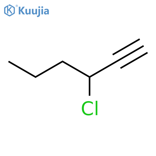 1-Hexyne, 3-chloro- structure