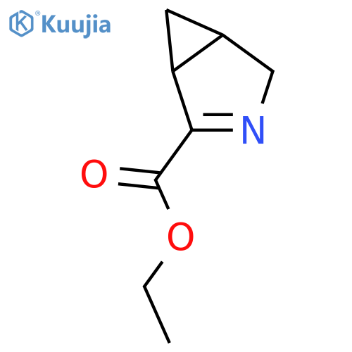 3-Azabicyclo[3.1.0]hex-2-ene-2-carboxylicacid, ethyl ester structure