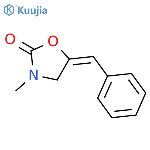 2-Oxazolidinone, 3-methyl-5-(phenylmethylene)- structure