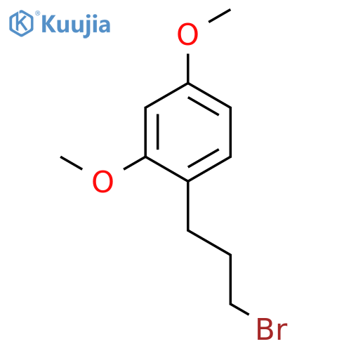1-(3-bromopropyl)-2,4-dimethoxybenzene structure