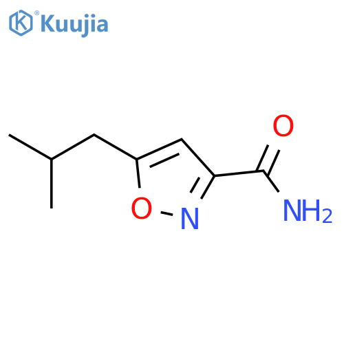 5-isobutylisoxazole-3-carboxamide structure