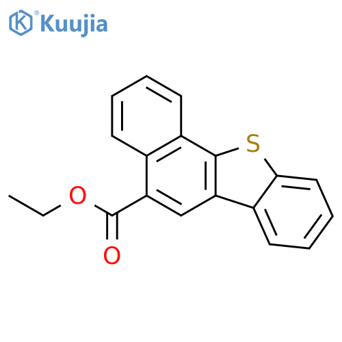 BENZO[B]NAPHTHO[2,1-D]THIOPHENE-5-CARBOXYLIC ACID, ETHYL ESTER structure
