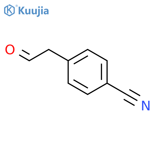 4-(2-Oxoethyl)benzonitrile structure
