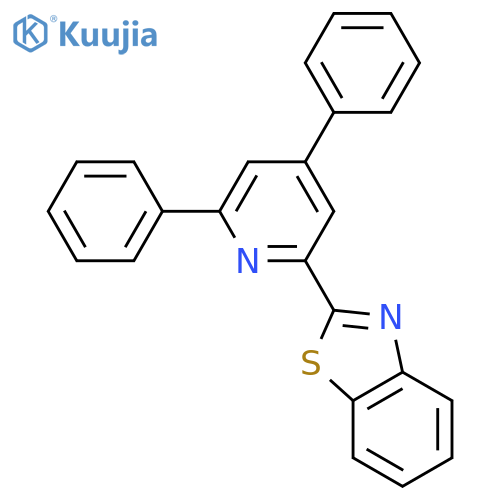 Benzothiazole, 2-(4,6-diphenyl-2-pyridinyl)- structure