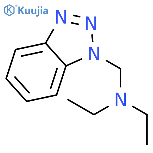 1H-BENZOTRIAZOLE-1-METHANAMINE, N,N-DIETHYL- structure