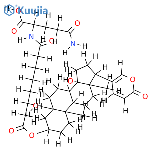 telocinobufagin 3-suberoyl-L-glutamine ester structure