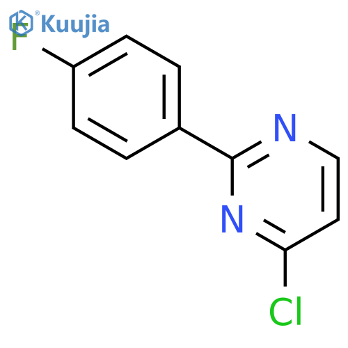 4-Chloro-2-(4-fluorophenyl)pyrimidine structure